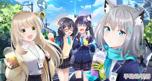 碧蓝档案之梦幻浅黄月下的绮丽篇章