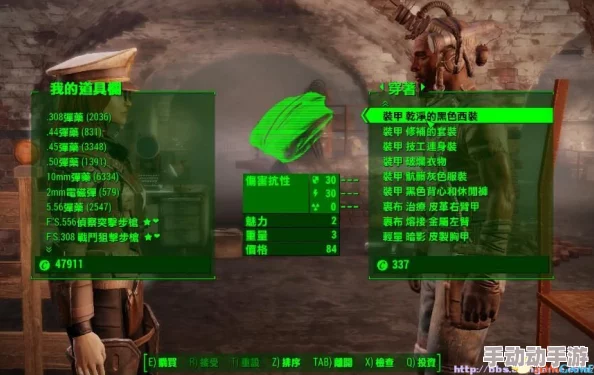 辐射4玩家必备：全面对比解析，寻找最佳护甲选择指南