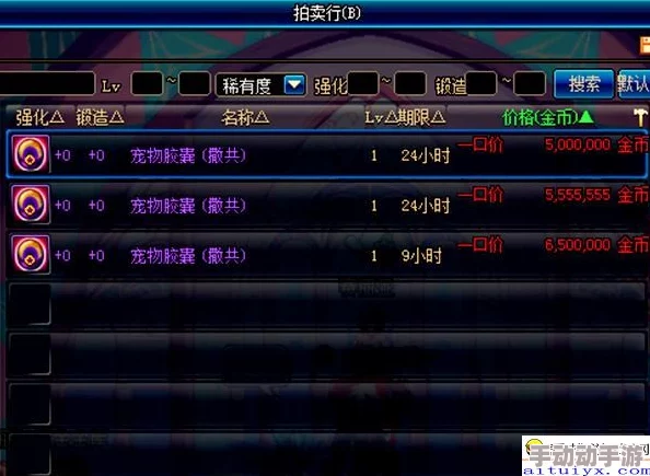 DNF游戏中各级别粉色装备价值排行与高价等级揭秘概览