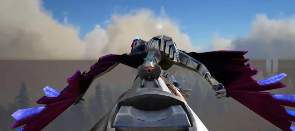 方舟生存进化手游：探索风神翼龙栖息地，寻找并制作稀有风神翼龙鞍