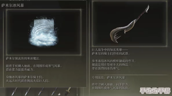 《艾尔登法环》中回旋斩技能最优适配武器揭秘：打造极致旋风战技的首选装备探讨