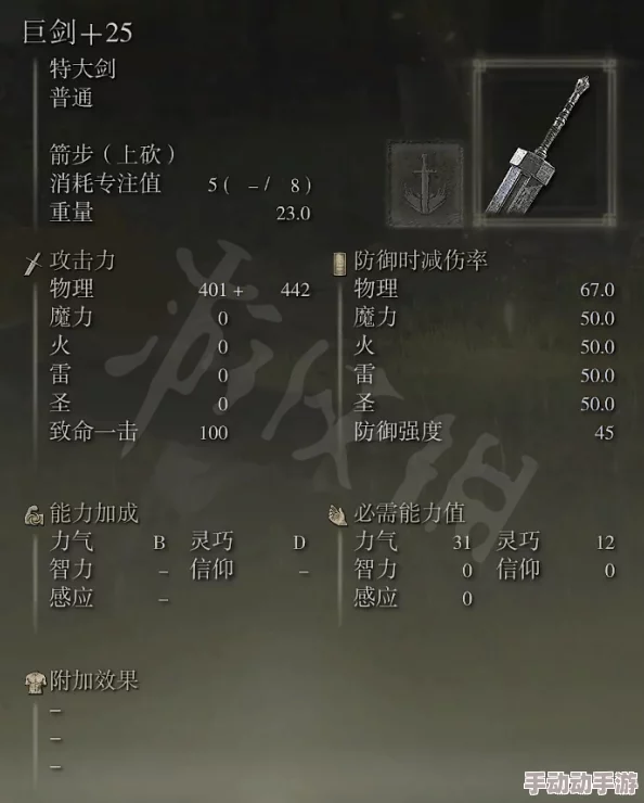 艾尔登法环中：巨剑的锋利与大锤的重击，哪个更适合你的战斗风格与策略考量？