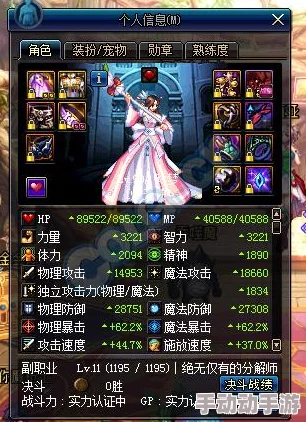 DNF奶妈角色属性优化指南：聚焦智力与辅助能力，打造最强治愈之光