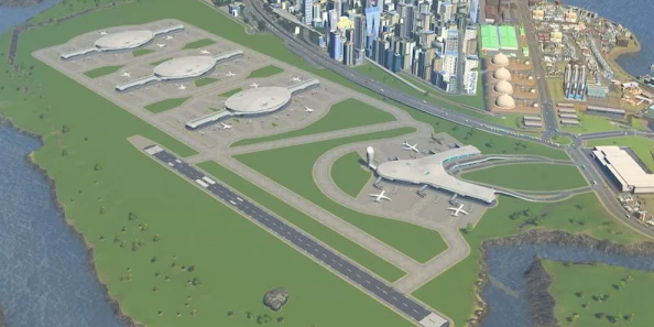 探索《城市：天际线》中直升机功能所需的DLC扩展包，打造立体交通新纪元