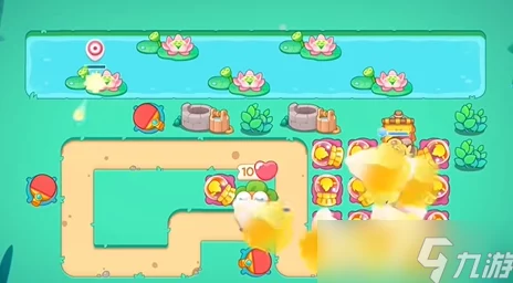 《保卫萝卜4》秋日奶茶挑战第三关全攻略：巧妙布局，解锁秋季特饮关卡秘籍