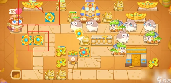 法老迷城再临!《保卫萝卜4》第84关智慧闯关全记录,图文并茂详解通关策略 法老迷城再临!《保卫萝卜4》第84关智慧闯关全记录,图文并茂详解通关策略