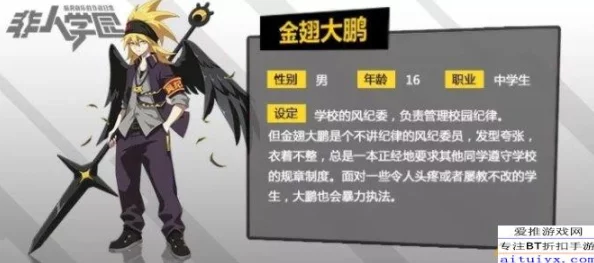 《非人学园》大鹏英雄实战出装策略：打造极致飞行刺客的装备搭配指南