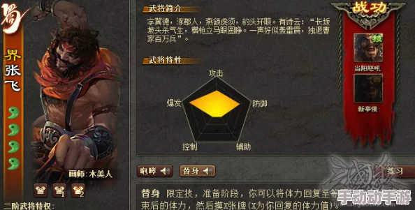 重塑三国战魂：张飞武将技能精准定位与实战策略全攻略