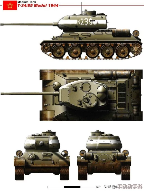 战争雷霆游戏中T34坦克应优先攻击敌方装甲车的哪个脆弱部位 战争雷霆游戏中T34坦克应优先攻击敌方装甲车的哪个脆弱部位